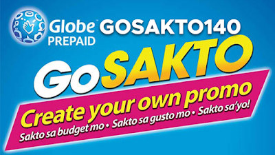 GOSAKTO140 : Unli Call to Globe/TM, Unli All-Net Text and 2GB Data for 7 Days