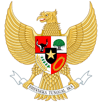 Logo Gambar Lambang Simbol Negara Indonesia PNG JPG ukuran 200 px