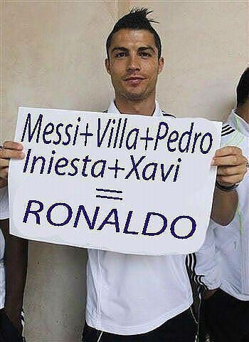 Ronaldo  on Cristiano Ronaldo Un Jugador Diferente  Messi   Villa   Pedro