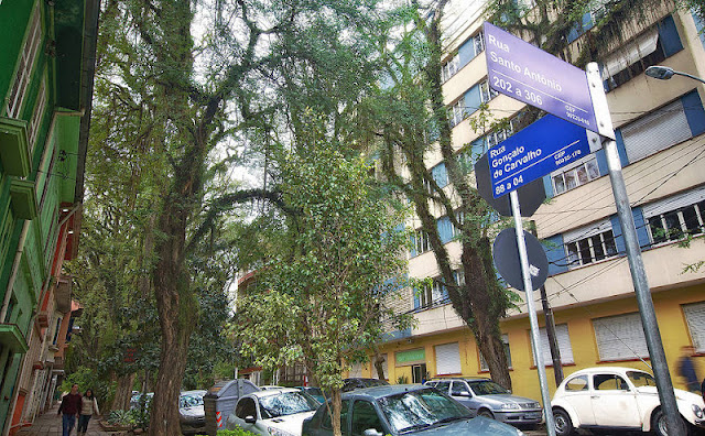 Street in Porto Alegre