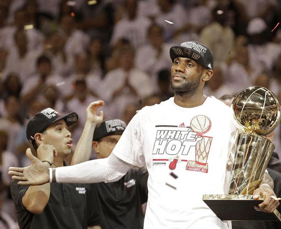 NBA 2013 CHAMPIONSHIP, THE KING HAS DONE IT AGAIN.