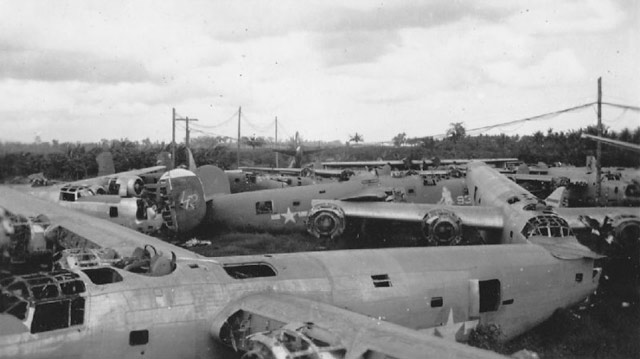 B-24 bombers being scrapped worldwartwo.filminspector.com