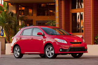 Toyota Matrix 2011 Red front side view