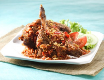 KREASI BEBEK PENYET SAMBAL MENTAH PRAKTIS & LEZAT  WISATA 