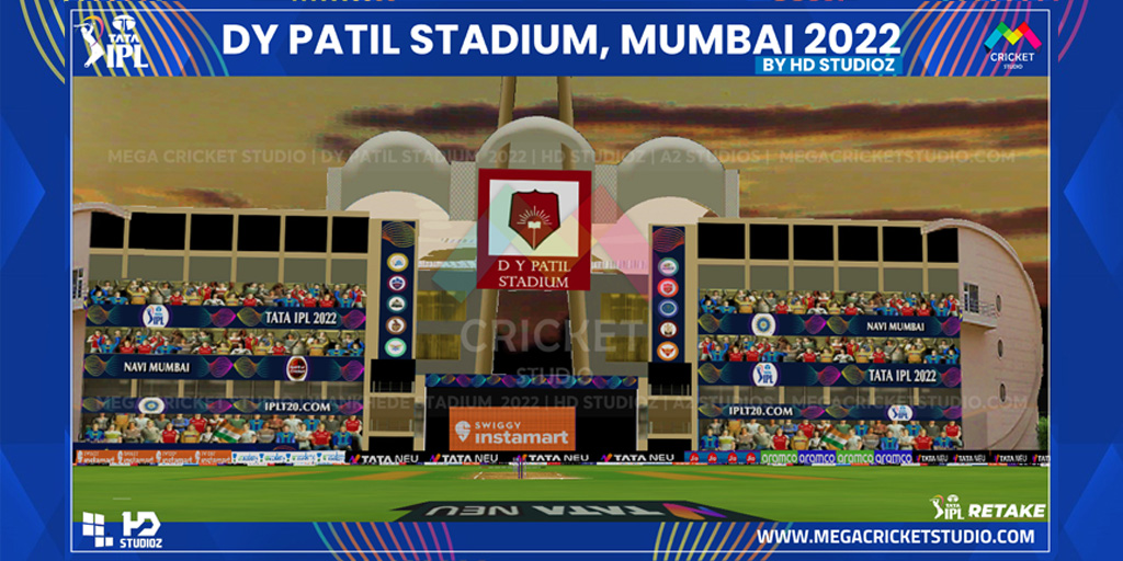 DY Patil Stadium 2022 for EA Sports Cricket 07