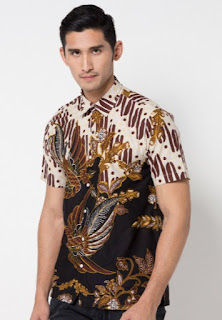 Model baju batik terbaru untuk pria keren