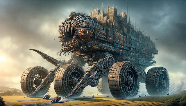 mortal engines traction city concept art