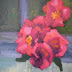 Pink Bouquet Artwork, Small Oil Painting, Daily Painting, 6x8" Oil on
Canvas Panel