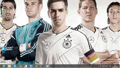 Germany National Football Team Fifa World Cup 2014 Theme For Windows 7 And 8