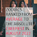 Zodiacs Ranked From Average To The Absolute Creepiest In August 2022
