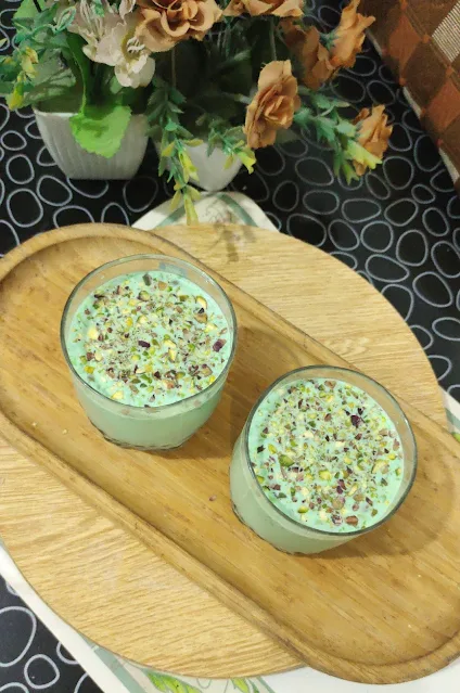 Pistachio milk drink recipe by step by step photos and video