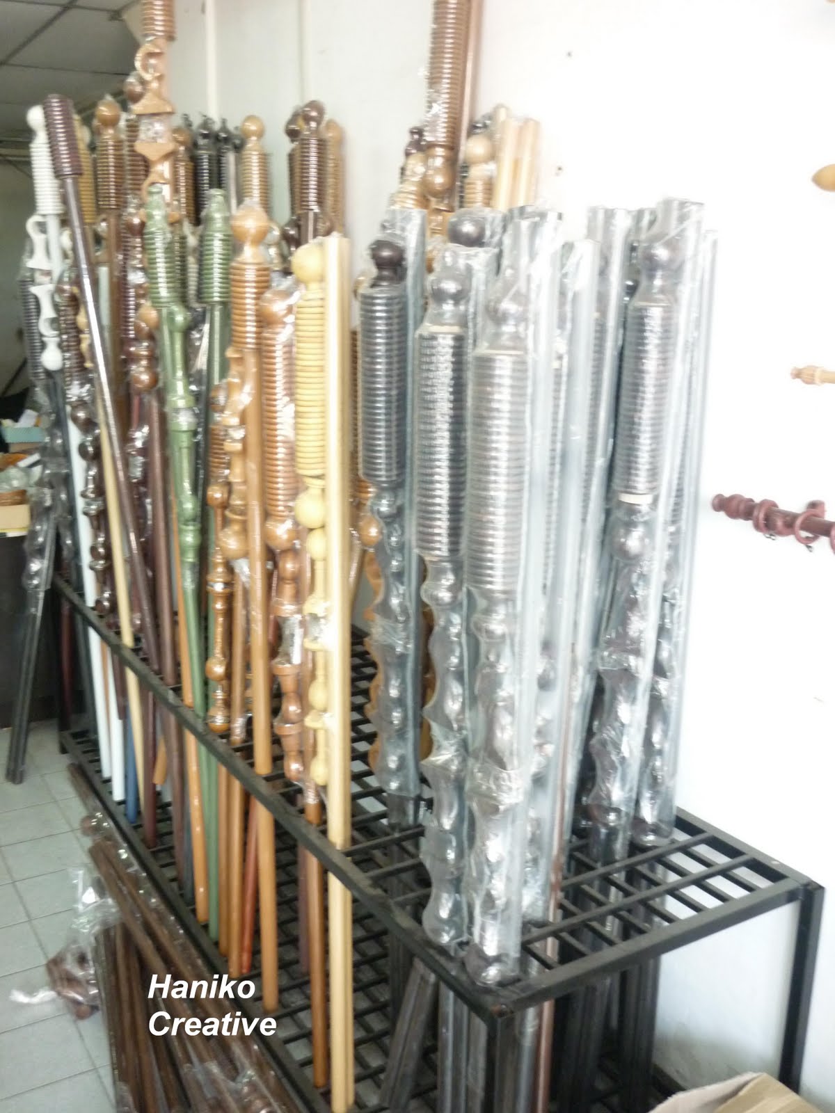 HaNiKo CReATivE Stok Rel Kayu Langsir HaNiKo CReATivE Stok Rel Kayu Langsir