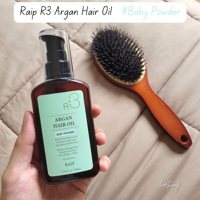 review raip r3 argan hair oil treatment