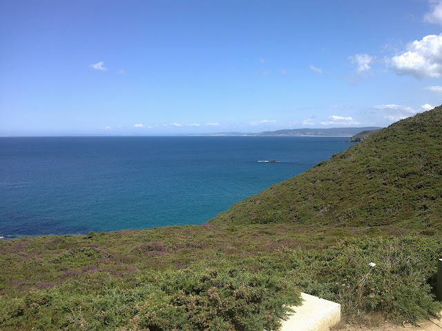 Vistas al mar en los Molinos de Ardeleiro en Malpica Costa da Morte