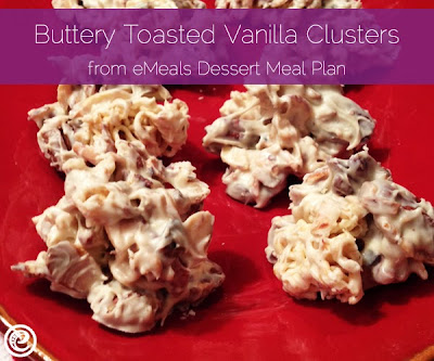 Buttery Toasted Vanilla Clusters recipe from eMeals Dessert Meal Plan