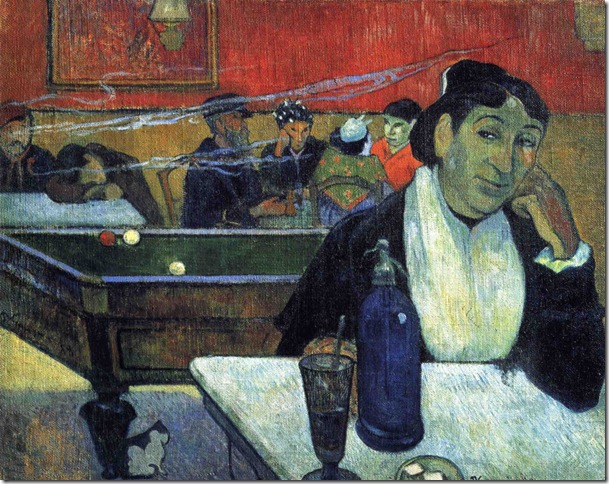1888 Gauguin The Night Café  Moscou, Musée Pouchkine