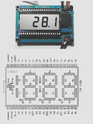 LCD 4 Digits SP521PR