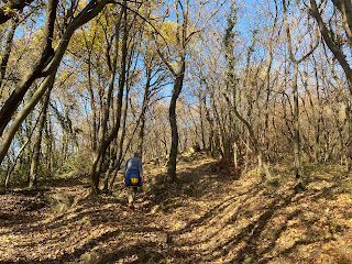 Heading up to Colle di Ranica.