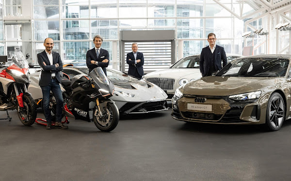 Audi, Lamborghini, Bentley e Ducati apresentam metas ambiciosas