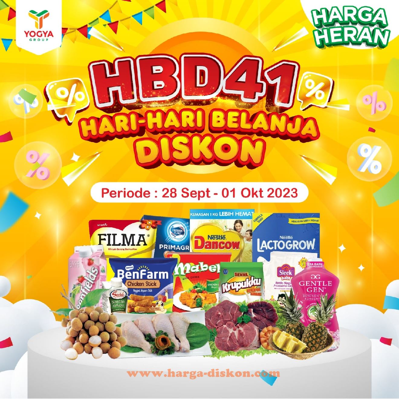 Promo Toserba YOGYA Akhir Pekan 28 September - 1 Oktober 2023