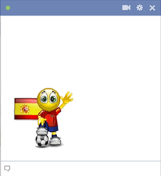 Espana football smiley