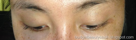 bare lashes looking down