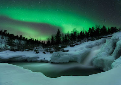 Its a kind of magic - Es una especie de magia - Auroras boreales en el Polo Norte