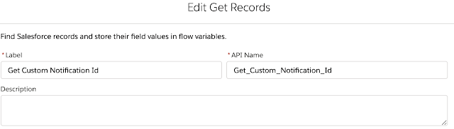 Custom Notification Id in Flows