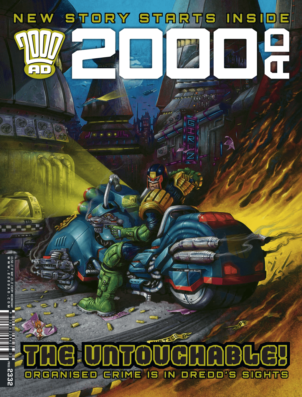 2000 AD Prog 2332 Cover