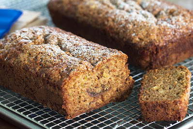 zucchini, sweet bread, my america, sunset magazine, gluten free, dairy free, vegetarian