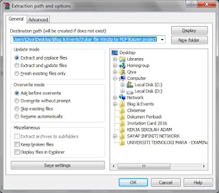 Cara Buka File Bila WinZip Sudah Tamat Tempoh Trial Qiya Saad