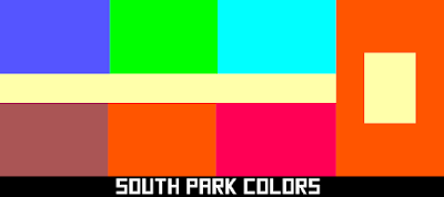 South Park Colors - watchface para Pebble by dPunisher