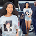 Rihanna steps out in a Hillary Clinton T-shirt in NYC 