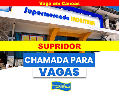 Supermercado em Canoas abre vaga para Supridor