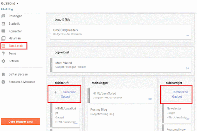 Widget Blogger