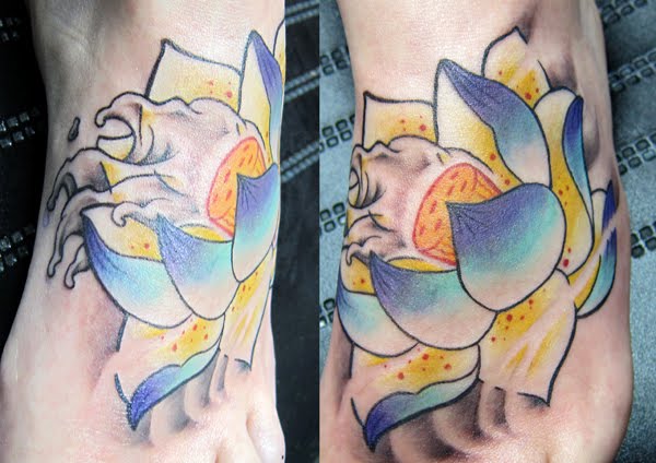  to tattoo a lotus on a girl from Germany who had a bit of a miami ink 