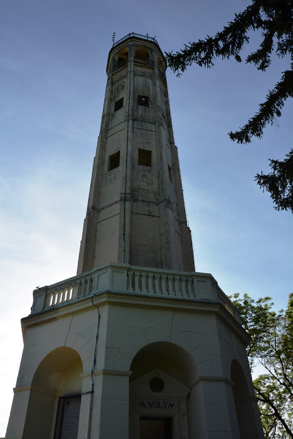 Faro Voltiano lighthouse Como