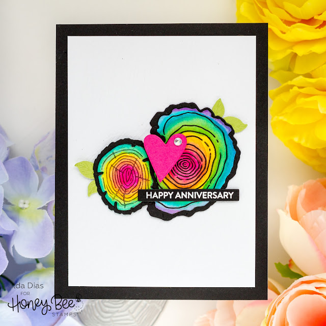 Pride,Trio of Joyful Cards, Special Occasions, Honey Bee Stamps,how to,handmade card,Stamps,ilovedoingallthingscrafty,stamping, diecutting,cardmaking,Karin Brush Marker Pro, birthday, anniversary, baby