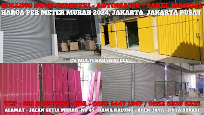 GAMBAR, ROLLING DOOR AUTOMATIC, JAKARTA, HARGA, ROLLING DOOR OTOMATIS, PER METER, TERBARU, 2024