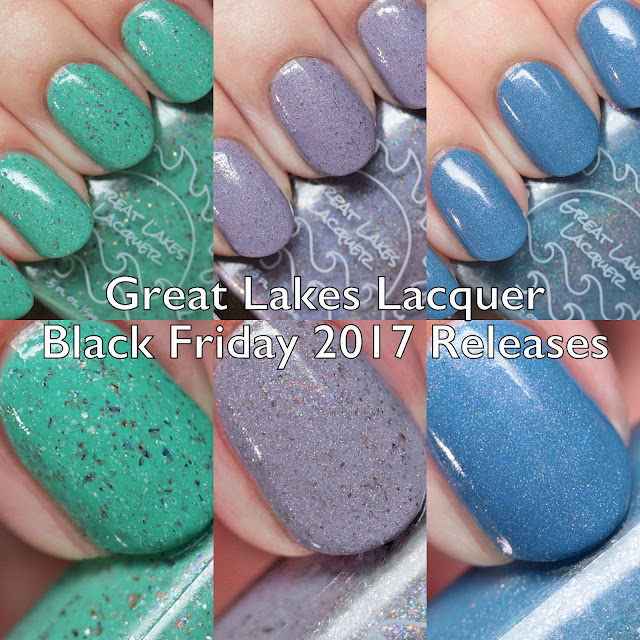 Great Lakes Lacquer Black Friday 2017 Releases Swatches