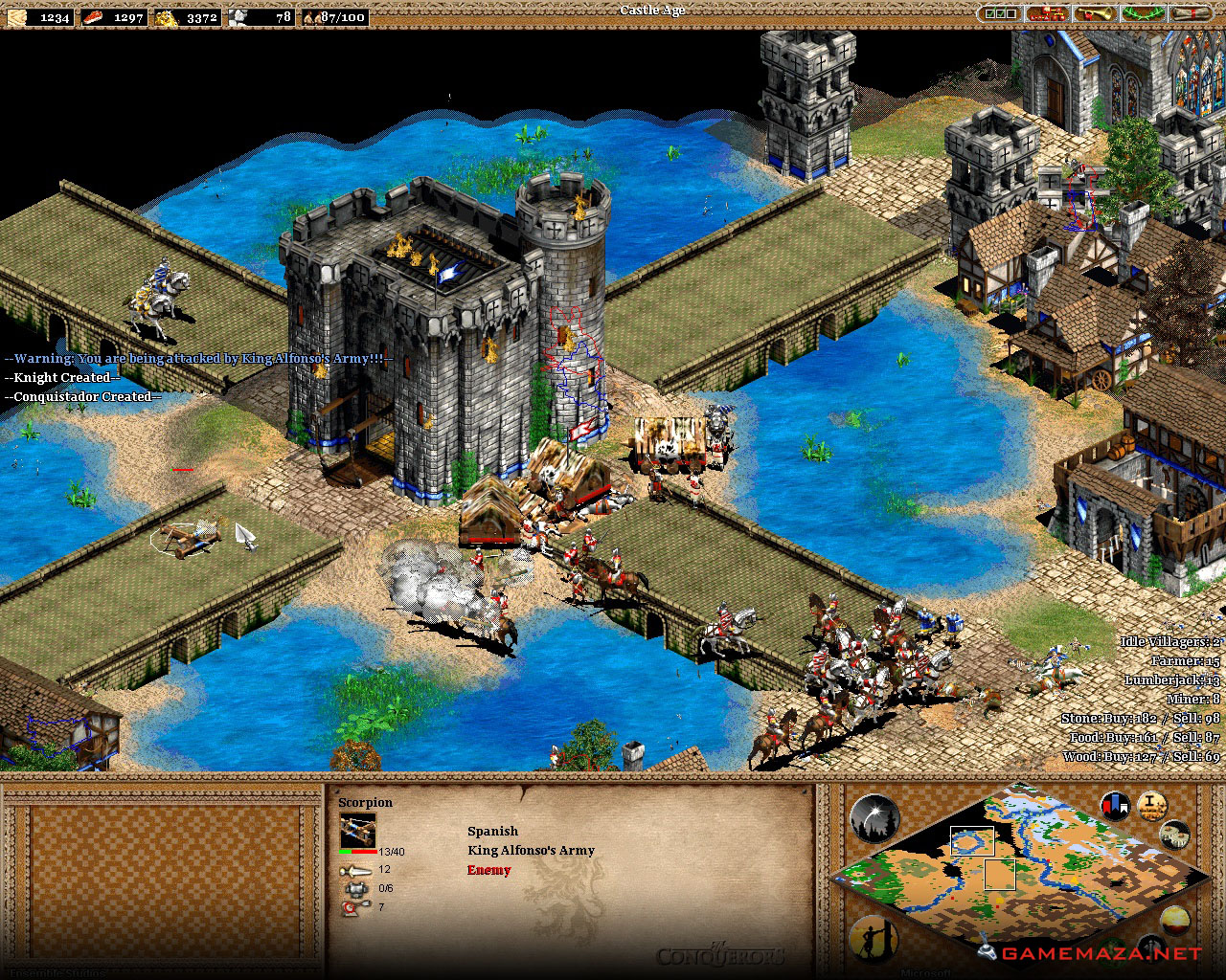 Age of Empires II: The Conquerors Free Download - Game Maza