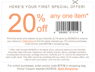 Ulta Coupon 2011