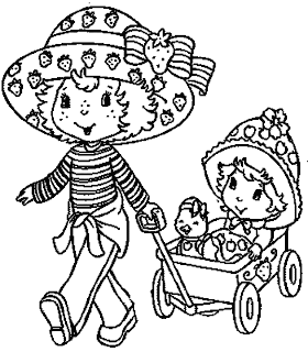 Anything about Strawberry Shortcake: Strawberry Shortcake Coloring Pages
