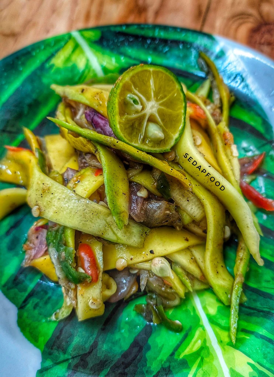 Resepi Sambal Belacan Mangga Muda Masam Pedas
