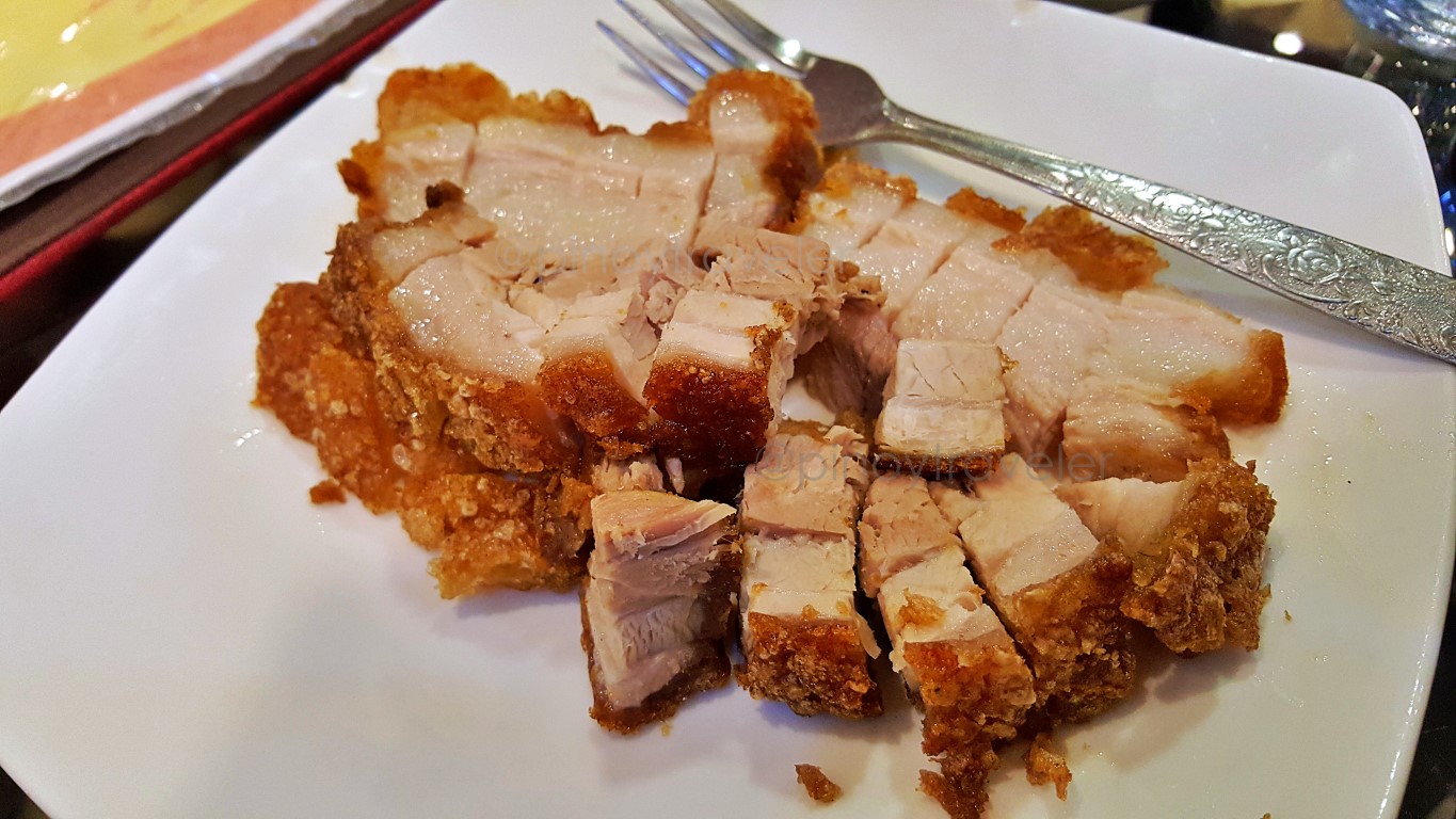 Lechon Carahay (Lechon Kawali) at Gerarda's Family Restaurant, CPG Ave., Tagbilaran