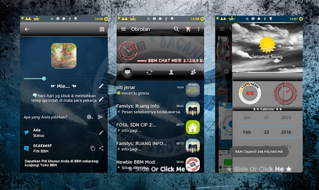 download BBM Mod Chat Me Thema Gradient Black Versi 2.12.0.9 