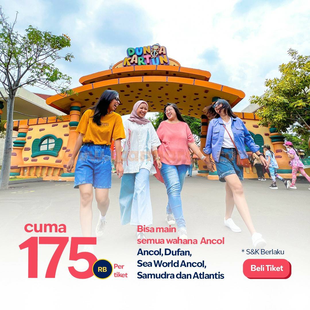 Promo DUFAN DOUBLE FUN Cuma Rp. 175RB per Tiket