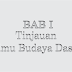 Bagan Tinjauan Ilmu Budaya Dasar