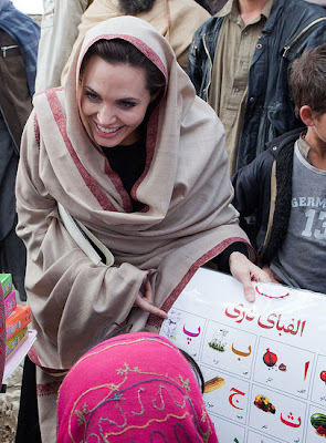 Angelina Jolie in Afghanistan