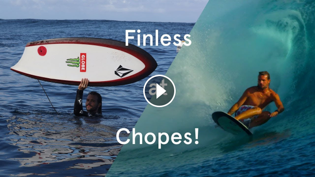 He Rode A Finless Board At Teahupo o William Aliotti in Radiance